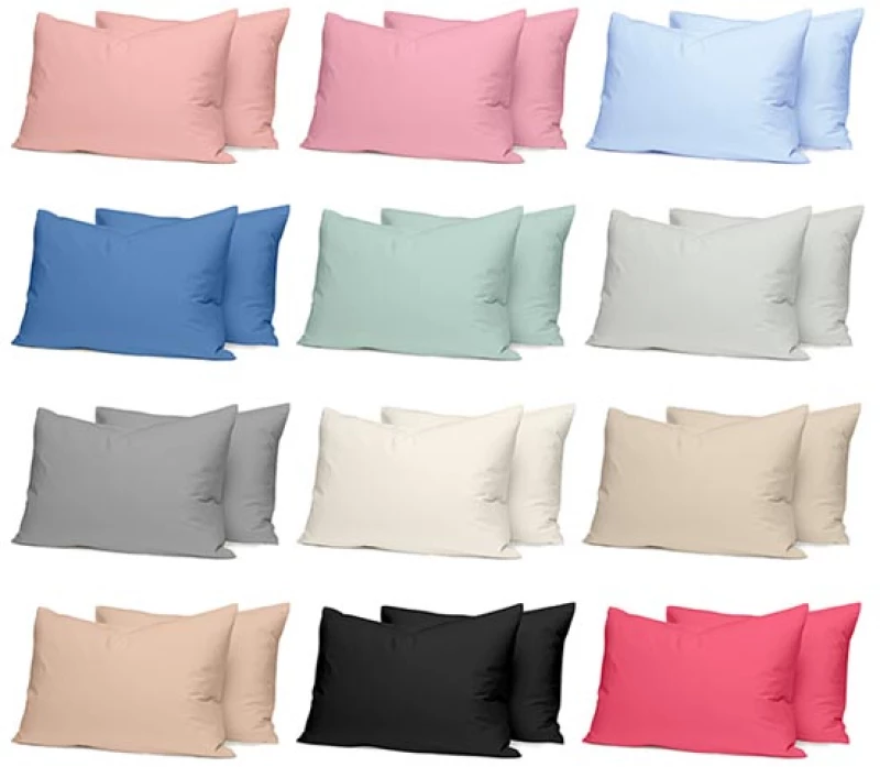 Σεντόνι Cotton Feelings φλατ 113 Red Μονό (165x270)