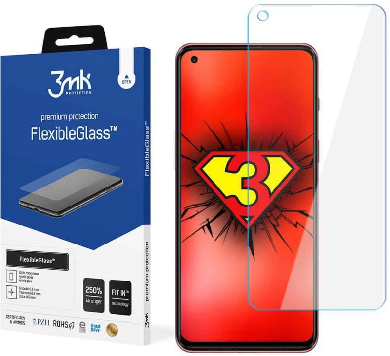 3MK Flexible Tempered Glass 7H OnePlus Nord 2 5G - 3MK - OnePlus Nord 2 5G