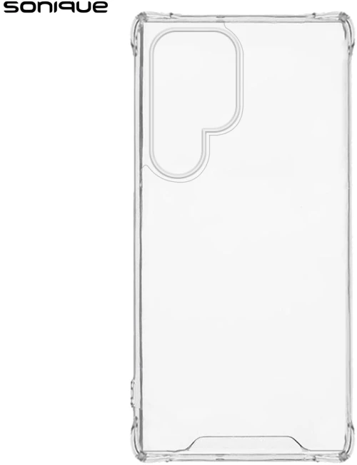 Θήκη Σιλικόνης Sonique Armor Clear Anti Shock Samsung Galaxy S24 Ultra Διάφανο - Sonique - Διάφανο - Galaxy S24 Ultra - Θήκες Πλάτης