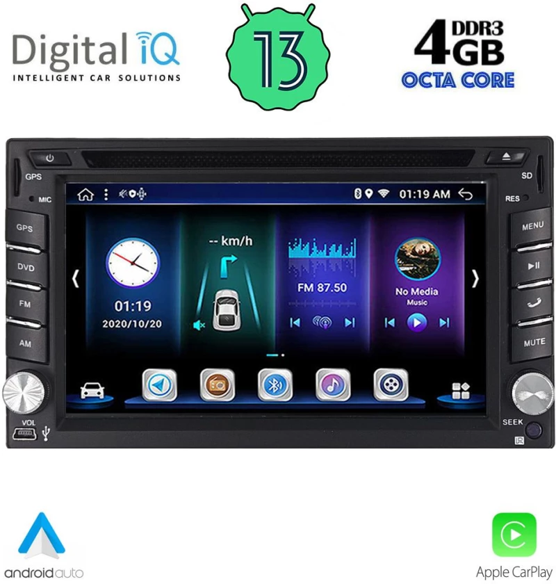 DIGITAL IQ BXE 611_CPA (6,5''_DVD) MULTIMEDIA OEM NISSAN ALL mod. 2005-2014