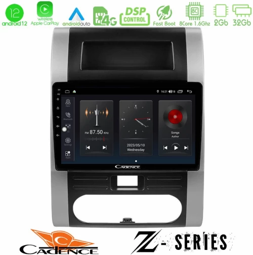 Cadence Z Series Nissan X-Trail T31 8core Android12 2+32GB Navigation Multimedia Tablet 10"