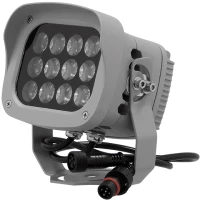 LED Προβολέας Αρχιτεκτονικού Φωτισμού GENIUS DMX512 24W CREE 24v 2400lm Δέσμης 10° Μοιρών Αδιάβροχος IP67 RGB GloboStar 05021