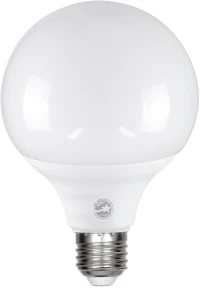 GloboStar® 60041 Λάμπα LED E27 G95 Γλόμπος 15W 1410lm 260° AC 220-240V IP20 Φ9.5 x Υ14cm Θερμό Λευκό 2700K - 3 Years Warranty