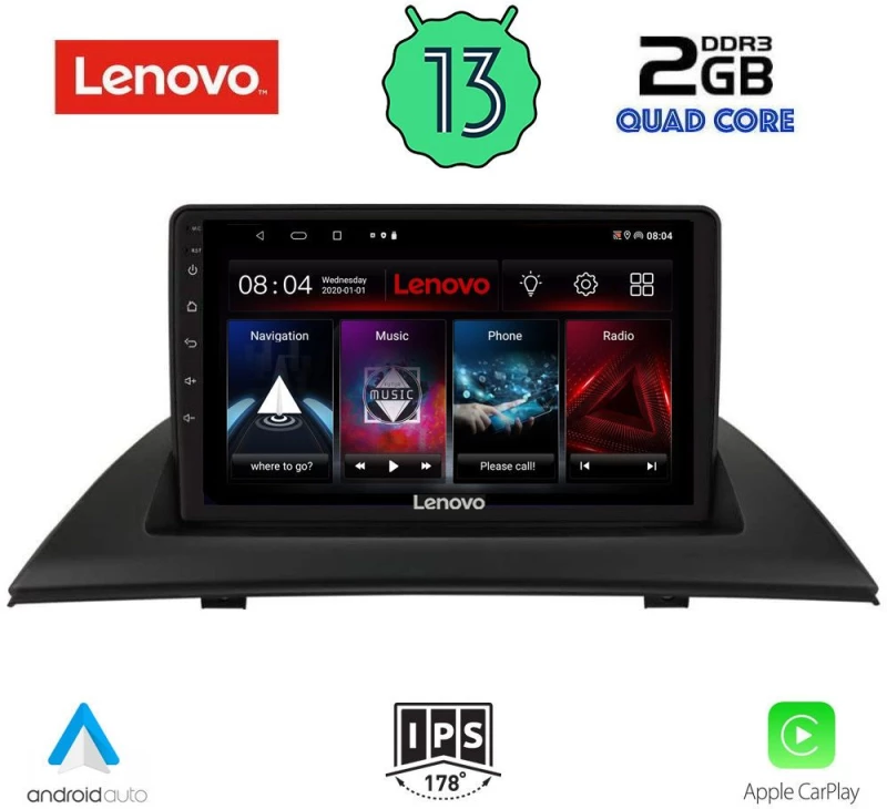 LENOVO LVD 4058_CPA (9inc) MULTIMEDIA OEM BMW X3 (E83) mod. 2003-2010