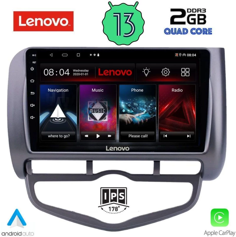 LENOVO LVD 4210_CPA CLIMA (9inc) MULTIMEDIA TABLET OEM HONDA JAZZ mod. 2002-2008