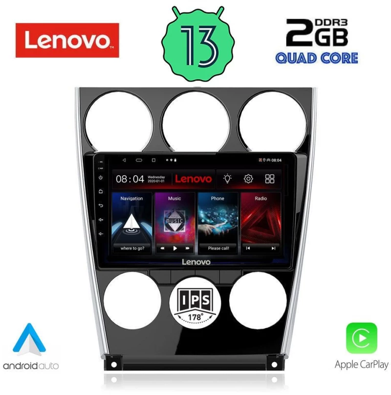 LENOVO LVD 4375_CPA (9inc) MULTIMEDIA TABLET OEM MAZDA 6 (FACELIFT) mod. 2005-2008