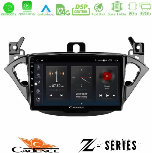 Cadence Z Series Opel Corsa E/Adam 8core Android12 2+32GB Navigation Multimedia Tablet 9"