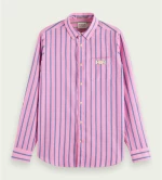 Scotch & Soda Men's Regular Striped-Shirt