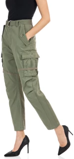 Replay Women's Cargo Pants Khaki