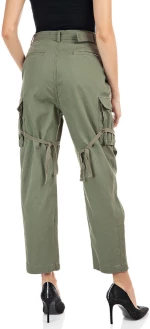 Replay Women's Cargo Pants Khaki