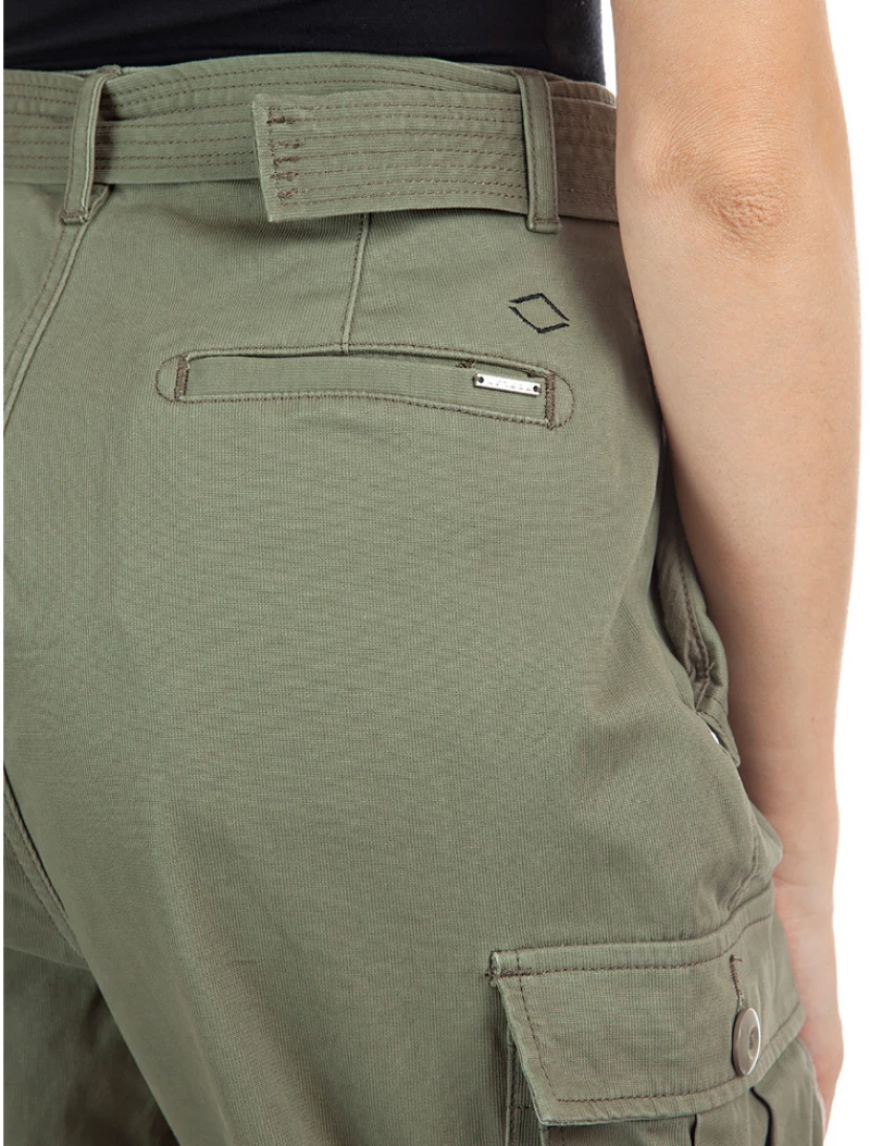 Replay Women's Cargo Pants Khaki