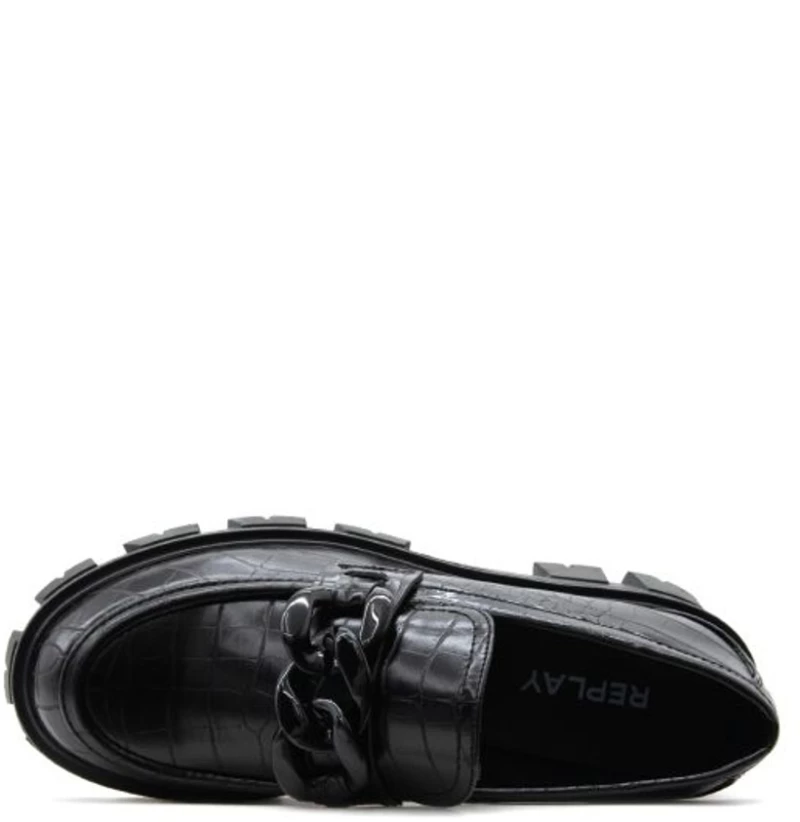 Replay Women's Cable/Chain Loafers