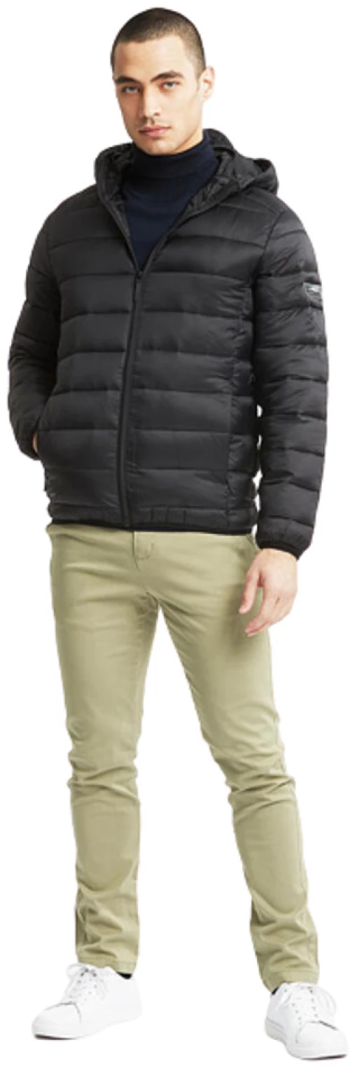 Lindbergh Men's Puffer Jacket Black