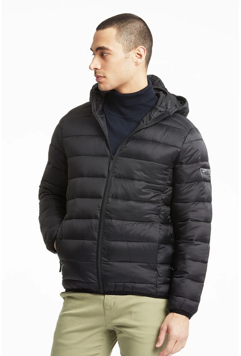 Lindbergh Men's Puffer Jacket Black