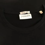 Lindbergh Men's S/S Basic Slub Tee Black