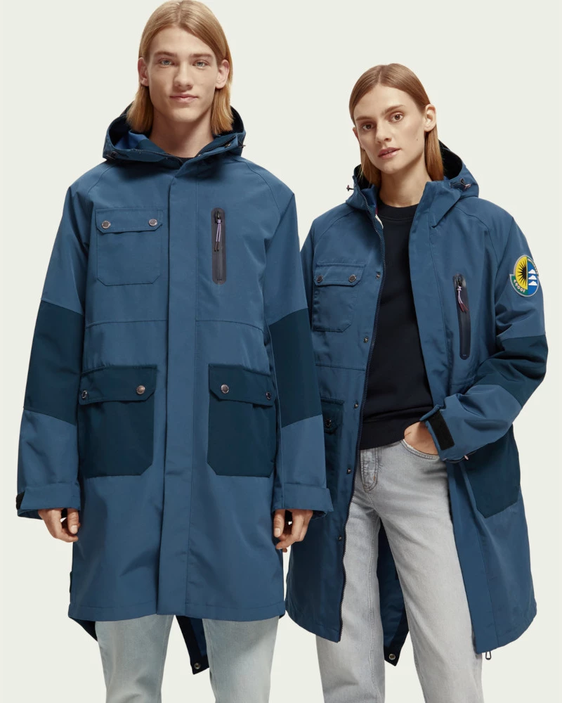Scotch and Soda Unisex Raincoat