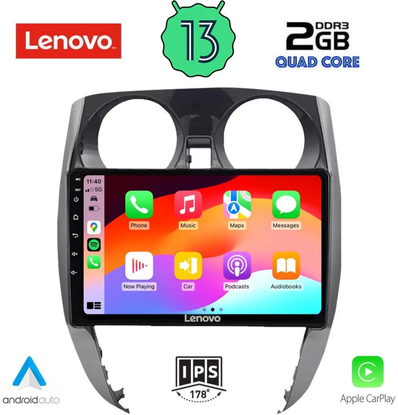 LENOVO LVD 4464_CPA (10inc) MULTIMEDIA TABLET OEM NISSAN NOTE mod. 2012+gt;