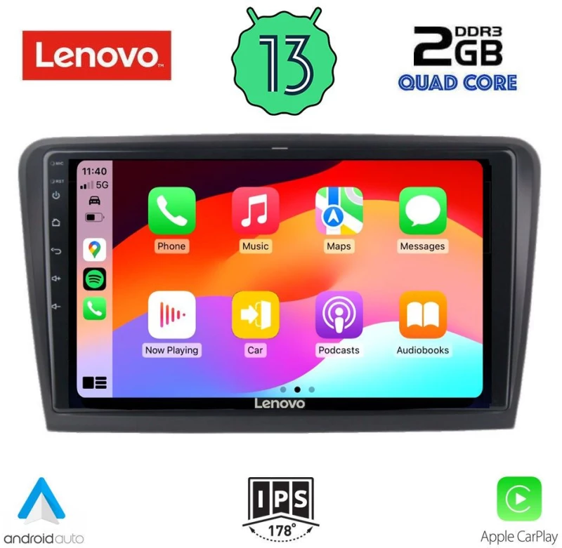 LENOVO LVD 4601_CPA (9inc) MULTIMEDIA TABLET OEM  SKODA RAPID  mod. 2012+gt;