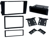 Πρόσοψη Audi A6 2001 – 2008 (1 - 2 Din Μαύρο) – D-CT24AU26