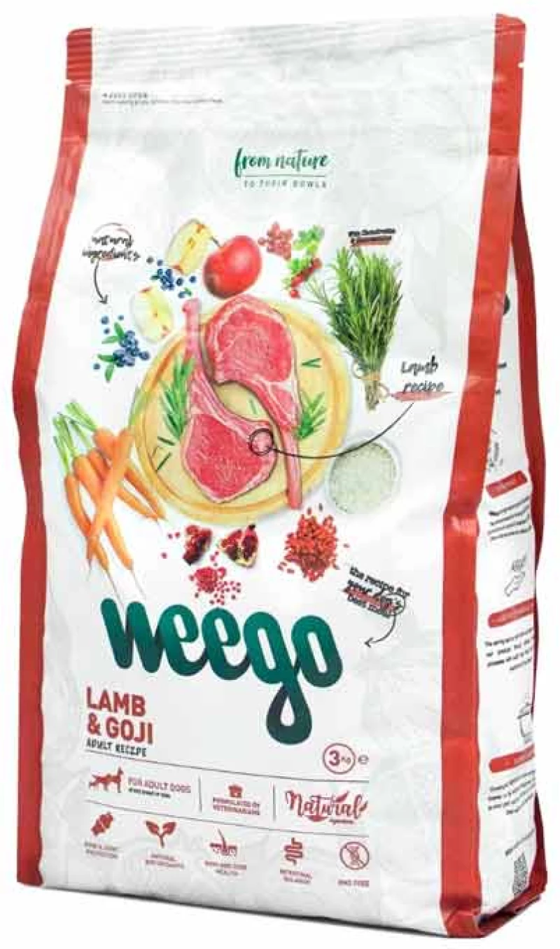 Weego Adult Tasty Lamb & Gojiberry 3Kg