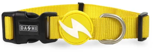 Dashi Περιλαίμιο Σκύλου Solid Yellow Medium 2×35-54cm
