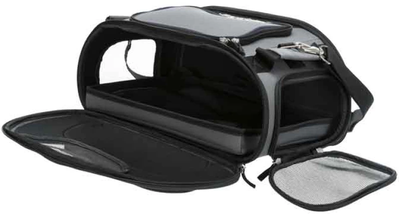Trixie Τσάντα Μεταφοράς για Αεροπλάνα Airline Wings Γκρι 46x28x23cm