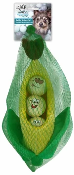 AFP Παιχνίδι Σκύλου Meta Ball Ball Set with Corn Pod με Ήχο 25x11x9cm