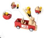 Πυροσβεστικό όχημα με πυροσβέστη Απο 3+ plan toys