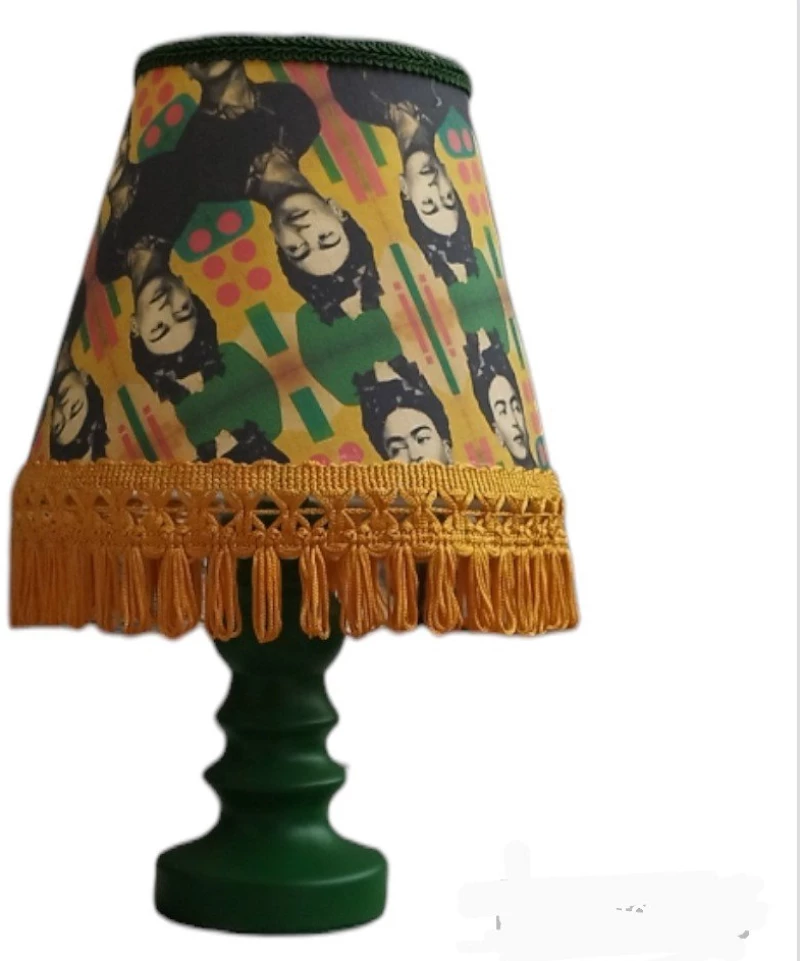 Φωτιστικό golden frida Κεραμική βάση Διαστάσεις 30*15*10 Ε27