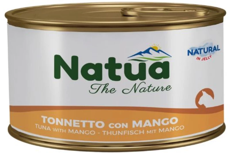 Natua Adult Κονσέρβα Τόνος & Μάνγκο σε Ζελέ 85gr
