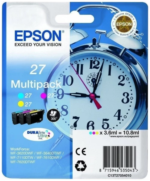 Μελάνι Inkjet Epson 27 Color Multipack C13T270540