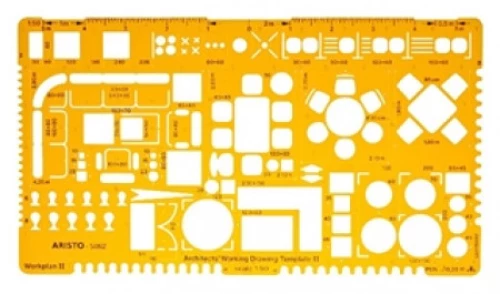 ΣΤΕΝΣΙΛ ARISTO 5062 ΕΠΙΠΛΩΝ 1/50