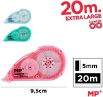 Διορθωτική Ταινία Main Paper  Roller 5mm x 20m (Διάφορα Χρώματα) PA457