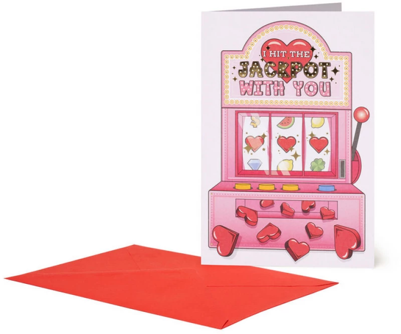 Ευχετήρια Κάρτα Legami Large Greeting Card - Slot Machine BG0805