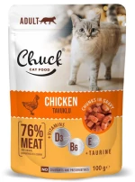 Chuck Pouch Cat Chicken 100gr