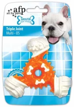 AFP Παιχνίδι Σκύλου Οδοντικής Φροντίδας Dental Triple Joint 12,5x12x3cm