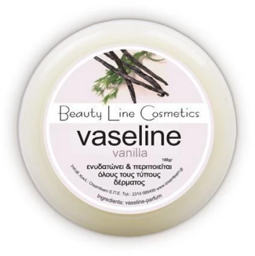 Beauty Line Βαζελίνη Vanilla 100ml