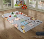 Χαλί παιδικό 135x200 αντιολισθητικό Hopscotch 291 Dimcol