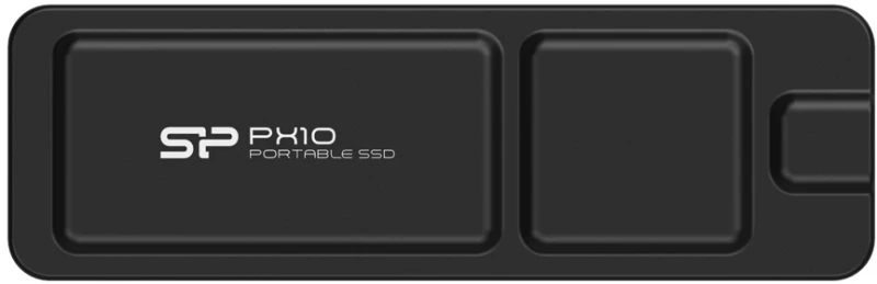 SILICON POWER εξωτερικός SSD PX10, 512GB, USB 3.2, 1050-1050MB/s, μαύρος