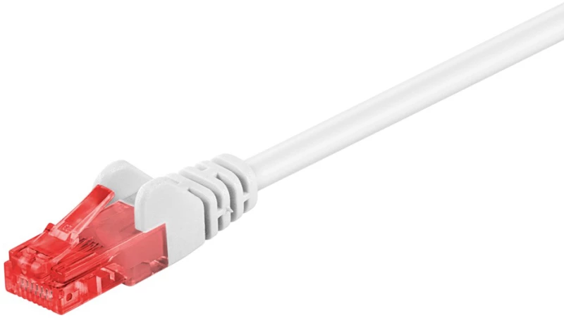 GOOBAY καλώδιο δικτύου 95661, CAT 6 U/UTP, CCA, 25m, λευκό
