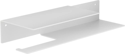 Verdi Χαρτοθήκη με Ράφι Strantza 33x11x6Υ εκ.,Λευκή 723.02.01