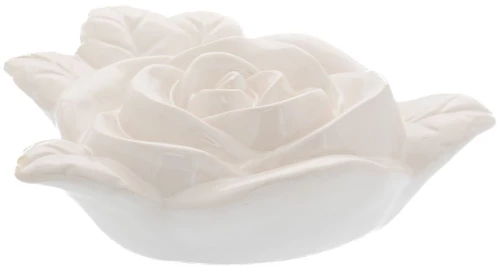 ΚΕΡΑΜΙΚΟ ΛΕΥΚΟ ΤΡΙΑΝΤΑΦΥΛΛΟ 25.5x23x8EK ΔΙΑΚΟΣΜΗΤΙΚΟ