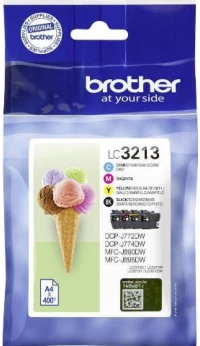 Μελάνι Brother LC-3213 multipack 400pgs