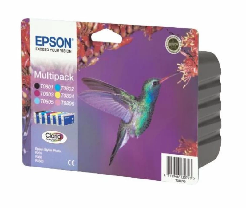 Μελάνι Epson T0807 C13T08074020 multipack