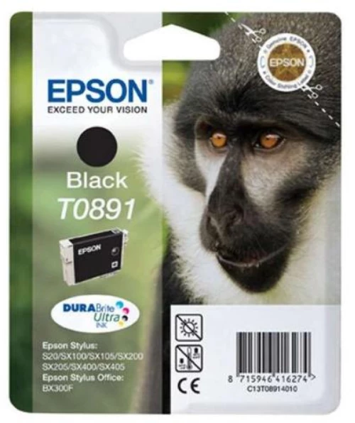Μελάνι Epson T0891 black 180pgs