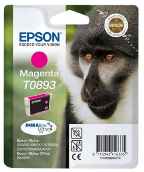 Μελάνι Epson T0893 magenta 180pgs