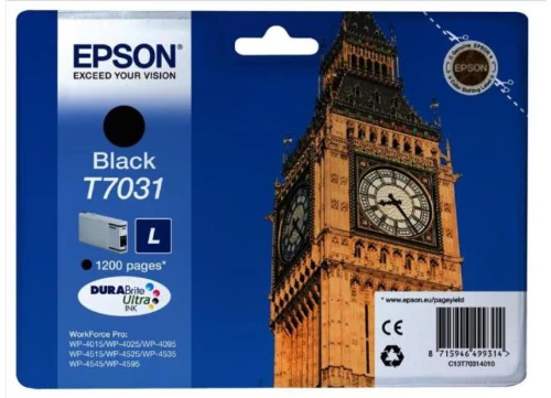 Μελάνι Epson T703140 black 1200pgs