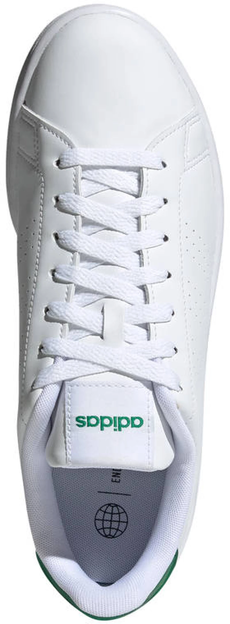 Ανδρικά Sneakers Adidas Advantage Wht / Wht / Green  Λευκό