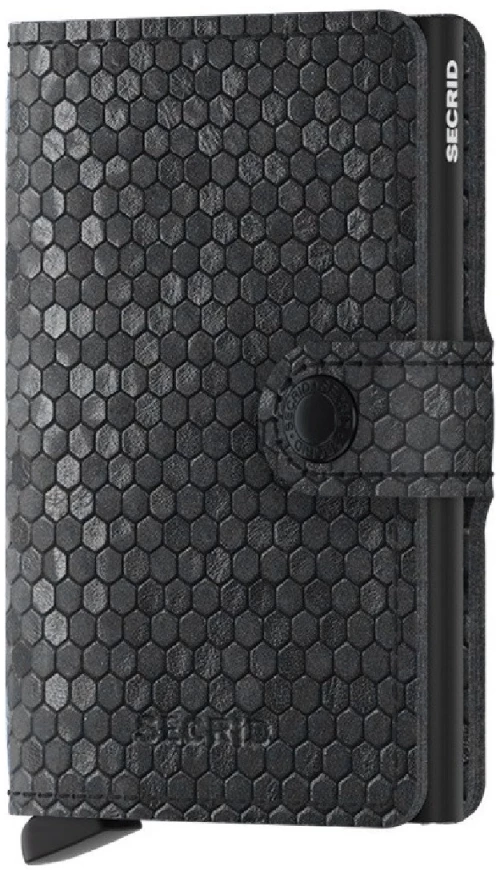 Secrid Miniwallet Hexagon Black SECRID