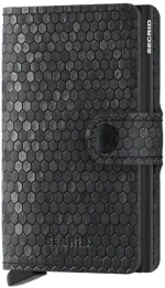 Secrid Miniwallet Hexagon Black SECRID
